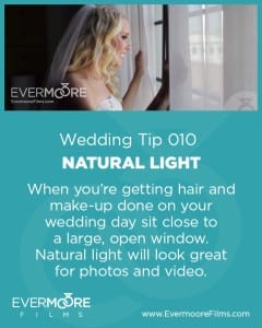 Natural Light | Wedding Tip 010 | Evermoore Films