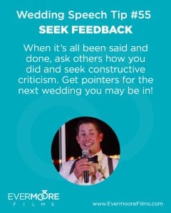 Seek Feedback | Speech Tip #55 | Evermoore Films