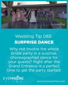 Surprise Dance | Wedding Tip 065 | Evermoore Films