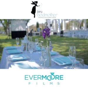 There's a lot to set up on a wedding day - Fairy Godmothers can help! | www.EvermooreFilms.com