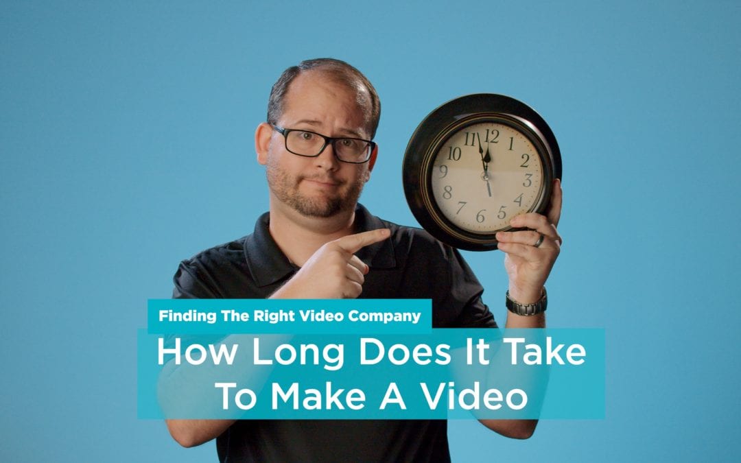 How long does it take to make a video?